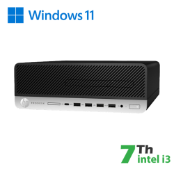 PC HP 600-800 G3 SFF INTEL i3-7GEN 8GB RAM 256GB SSD WIN 11 PRO UPG cod.RN64422111