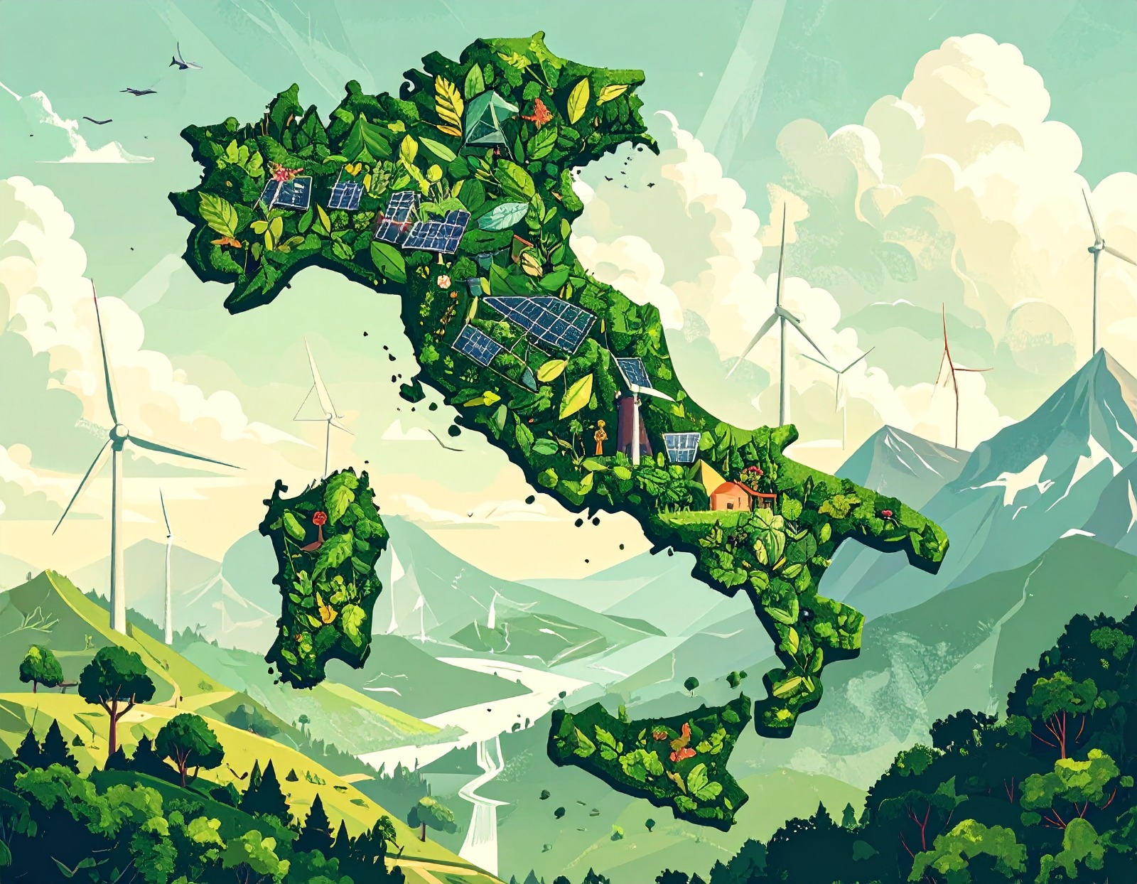 Energie rinnovabili in Italia: dove stiamo andando e quale sarà il futuro sostenibile