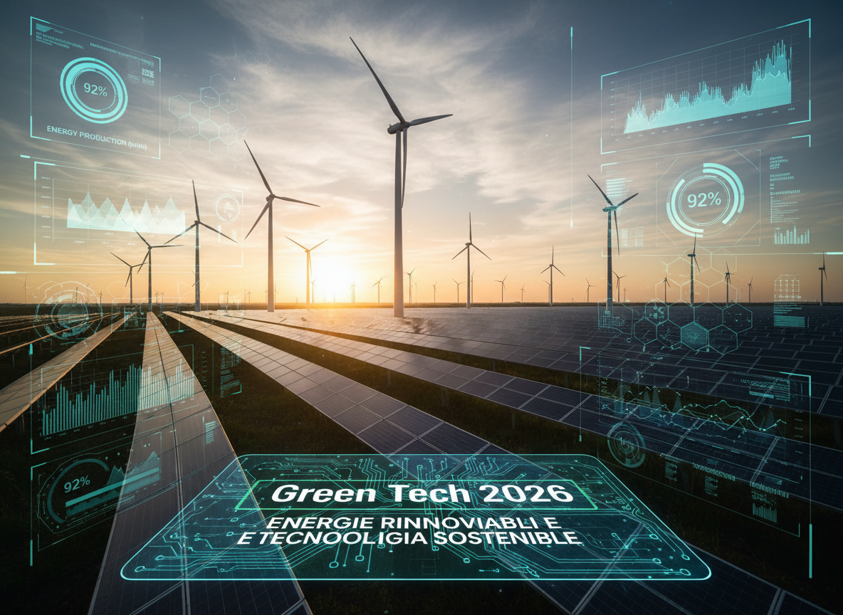 Green Tech 2026: soluzioni sostenibili e startup italiane