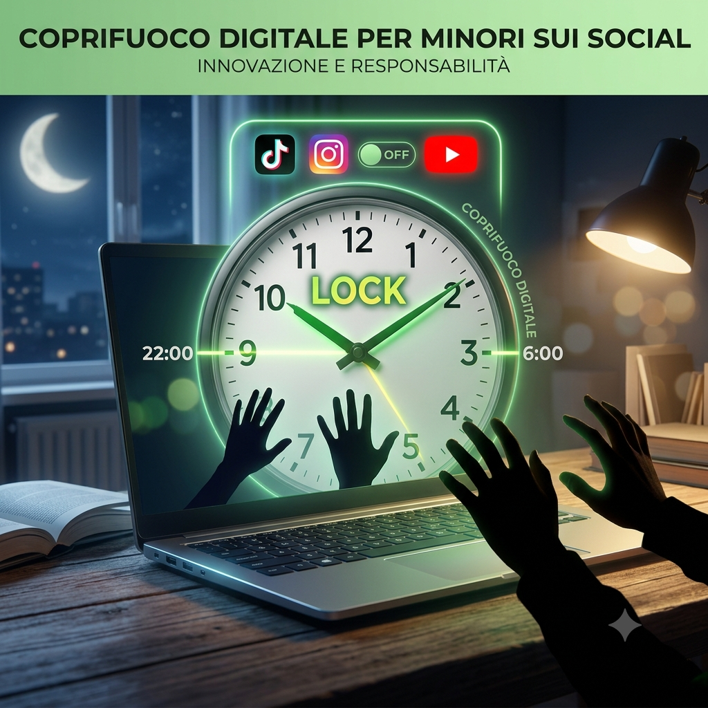 DIVIETRO DEI SOCIAL PER I MINORI