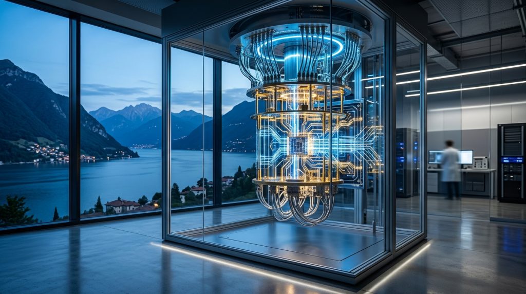 Volta B1, computer quantistico, Como